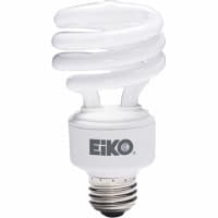 EIKO Lamp, Fluorescent, Spiral, Medium Screw (E26), 120V, 1200Lumens, 10000 Hrs