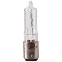 EIKO Lamp, T4, Replacement Bulb, DC Bayonet Base, BA15d, 120V, 100W, 2000 Hours