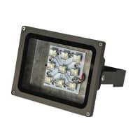 EIKO LED Floodlight Mini 25W - 1860LM, 5000K, Bronze, Narrow Beam, 9-18VDC