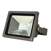 EIKO LED Floodlight Mini 25W - 2207LM, 5000K, Bronze, Wide Beam, 120-277VAC