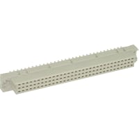 ELCO / AVX Conn, Rect, Female, PC mount, 96 Cont, 8457 Series, 3 Rows, DIN 41612