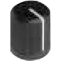 Electronic Hardware Corporation (EHC) Knob, instrument, control, round fine knurl w line, dia .5in, hole size .125in