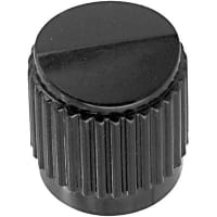 Electronic Hardware Corporation (EHC) Knob, inst, control, military, round, skirted, gloss, dia .7in, hole size .25in