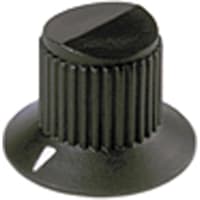 Electronic Hardware Corporation (EHC) Knob, inst, control, mil, round, w arrow on dial, dia .5in, hole size .25in-D