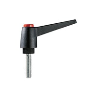 Electronic Hardware Corporation (EHC) Adjustable Ratchet Handle, handle length 1.7in, 1/4-20 x 1.0in steel stud