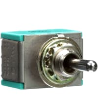 Electroswitch Inc. Switch, Toggle, PCB Mount, 6 A @ 125 VAC, 3 A @ 250 VAC, 125/250 VAC, 3PDT