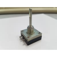 Electroswitch Inc. Encoder, Rotary, Switch, 1 Deck, 6 Position w/ Stops, Shaft Mounting, Solder Lug