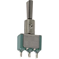 Electroswitch Inc. Switch, Toggle, PCB Mount, 6 A @ 125 VAC/3 A @ 250 VAC (UL, CSA), SPDT