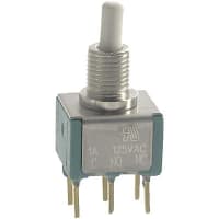 Electroswitch Inc. Switch, Panel, 1000 V (RMS) (Min.) @ Sea Level, 1 A, Printed Circuit