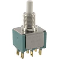 Electroswitch Inc. Switch, Panel, 1000 V (RMS) (Min.) @ Sea Level, 1 A, Solder Lug