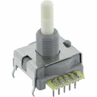 Electroswitch Inc. Encoder, Mechanical, Resistive w/Pushbutton, 05K Resistive Value, No Detents