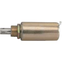 Electroswitch Inc. Solenoid, Tubular, Intermittent, 12 VDC, Pull, 1 1/2 Inch Length. 15/32-32