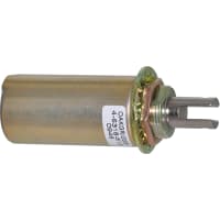 Electroswitch Inc. Solenoid, Tubular, Continuous, 24 VDC, 26 O.F., Pull, 1 Stroke, 3/4-24 Threads