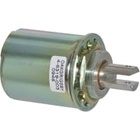 Electroswitch Inc. Solenoid, Tubular, Intermittent, 24 VDC, 130 O.F., Pull, 1 Stroke, 1-27 Threads