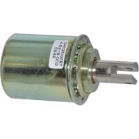 Electroswitch Inc. Solenoid, Tubular, Intermittent, 12 VDC, 130 O.F., Pull, 1 Stroke, 1-27 Threads