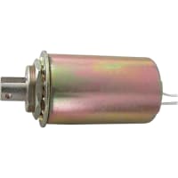 Electroswitch Inc. Solenoid, Tubular, Continuous, 12 VDC, 140 O.F., Pull, 2 3/8 Inch Length