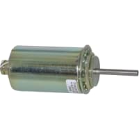 Electroswitch Inc. Solenoid, Tubular, Continuous, 12 VDC, 60 O.F., Push, 2 3/8 Inch Length