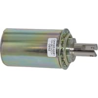 Electroswitch Inc. Solenoid, Tubular, Continuous, 24 VDC, 60 O.F., Pull, 1 Stroke, 1-27 Threads