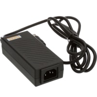 Elpac by Inventus Power Power Supply, AC-DC, 12V, 6A, 100-240V In, Enclosed, Desktop, Medical, 72W, MWA065 Series