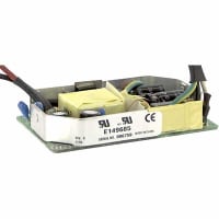 Elpac by Inventus Power Power Supply, AC-DC, 15V, 1.34A, 100-240V In, Open Frame, Pnl Mnt, Medical, MSM20 Series