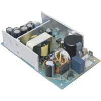 Elpac by Inventus Power PwrSup, AC-DC, Out -15, 5.1, 15VDC, In 85 to 264VAC, Panel, Open-Frame, Medical, 40W, 3