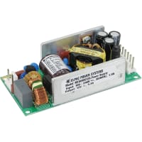 Elpac by Inventus Power Power Supply, AC-DC, 12V, 3.3A, 85-264V In, Open Frame, Pnl Mnt, Medical, MTA040 Series