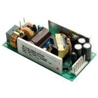 Elpac by Inventus Power Power Supply, AC-DC, 9V, 4.4A, 85-264V In, Open Frame, Pnl Mnt, Medical, MTA040 Series