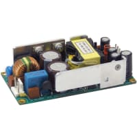 Elpac by Inventus Power Power Supply, AC-DC, 9V, 7.2A, 85-264V In, Open Frame, Pnl Mnt, Medical, MTB080 Series