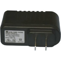 Elpac by Inventus Power Power Supply, AC-DC, 12V, 0.8A, 110V In, Enclosed, Desktop, External, 9.6W, WM10 Series