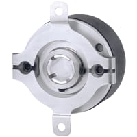 Encoder Products Company 1.5in dia incremental encoder, 6mm bore, 2 pt. 1.81in flex mount, 600 CPR, 5-28