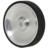 Encoder Products Company 12in circumference wheel, 90 Polyurethane, 3/8in bore, 0.70in wide