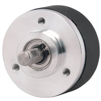 Encoder Products Company 1.5in dia incremental encoder, 1/4in shaft, 3 hole 28mm BC servo mount, 200 CPR