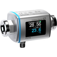 Endress+Hauser Flowmeter, Picomag, 750l/min, 4-20mA, G 2, M12, 18-30Vdc, IO-Link, Bluetooth