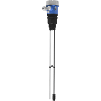 Endress+Hauser Capacitance Level Transmitter, Continuous Level, 4-20mA+display, NPT1-1/2, 60in