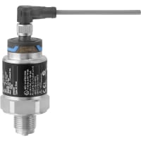 Endress+Hauser Pressure Sensor 4-20mA Valve Plug ISO4400 NPT1/2 40bar/600psi MNPT1/2 FNPT1/4