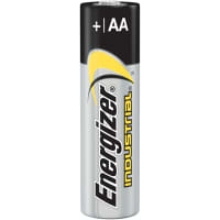 Energizer Battery, Non-Rechargeable, AA, Alkaline Zinc-Manganese Dioxide, 1.5VDC, 2.85Ah, 