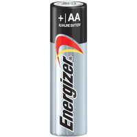 Energizer Battery, Non-Rechargeable, AA, Alkaline Zinc-Manganese Dioxide, 1.5VDC, 2.85Ah