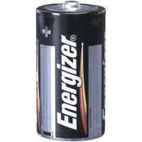 Energizer Battery, Non-Rechargeable, C, Alkaline Zinc-Manganese Dioxide, 1.5VDC, 8.35Ah