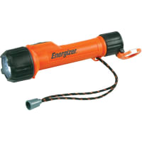 Energizer Flashlight; Industrial; Explosion Proof; LED; 2-AA Cell; Battery Not Included