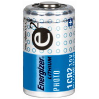 Energizer Battery, Non-Rechargeable, Lithium, 3VDC, 800mAh, Pressure Contact, EnergizerEL