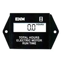 ENM Company Hour Meter, Self Powered, Electric Motor, AC/DC, Non Reset, MT10 Series