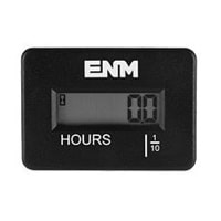 ENM Company Hour Meter; Rectangular; 6-Digit; Self-Powered; 4.5-60VAC/VDC; 50/60Hz; IP67