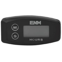 ENM Company Hour Meter, Vibration Powered, Waterproof, -4F to 158F(-20C to 70C)