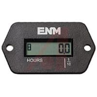 ENM Company Meter, LCD, Rect case w/ear flaps and mount holes, free cont (no external volt)