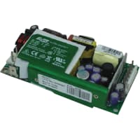 EOS Power Power Supply, AC-DC, 24V, 2.5A, 90-132/180-264V In, Open Frame, Pnl Mnt, LFVTL Series