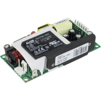 EOS Power Power Supply, AC-DC, 15V, 4A, 90-240V In, Open Frame, Pnl Mnt, Medical, 60W, MVLT Series