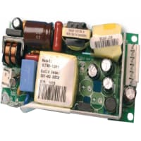 EOS Power Power Supply, AC-DC, 12V, 3.5A, 90-132/180-264V In, Open Frame, Pnl Mnt, LFVTL Series