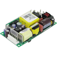 EOS Power Power Supply, AC-DC, 5V@6A, 24V@1A, -12V@0.5A, 90-240VIn, OpenFrame, Medical, MVLTSeries