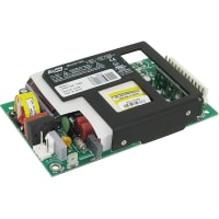 EOS Power Power Supply, AC-DC, 24V, 3.4A, 90-240VIn, Open Frame, Pnl Mnt, Medical, 82W, MVLT Series