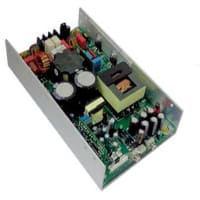 EOS Power Power Supply, AC-DC, 600W, 15V, Medical, U-Channel, MVPS600 Series